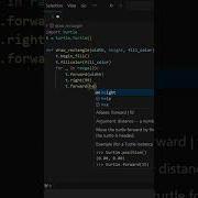 How To Draw Rectangle With Python Turtle