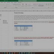 Linear Programming Word Problem Solved With Excel Solver