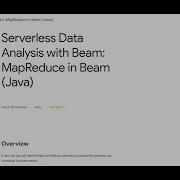 Serverless Data Analysis With Dataflow MapReduce In Dataflow Java