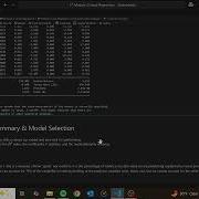 Model Selection In Multilinear Regression Using Statsmodels In Python Module 3 E
