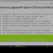 Span Of Control