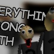 Все недостатки игры THREE мод для Baldi менее чем за 4 минуты