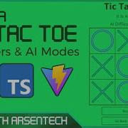Create A Tic Tac Toe Game Using React JS 2 Player AI Modes