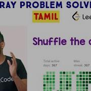 Shuffle The Array Leetcode Arrays Coding Question Programming In Tamil Coding In Tamil