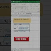How To Create A Hyperlink With An Excel Formula
