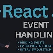 Event Handling In ReactJs Tutorial Complete React Course 7