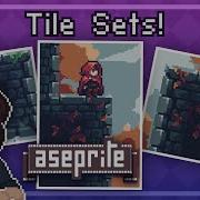 Pixel Art Class Tile Set Art