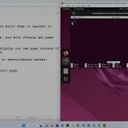 How To Display Error Page In Apache2 Of Ubuntu
