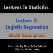 7 5 Logistic Regression Model Assumptions