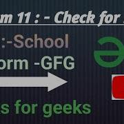Check For Binary Java GFG School Get All Languages Code In Description
