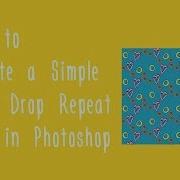 How To Create A Simple Half Drop Repeat Tile In Photoshop For Textiles Design Sonia B Textiles