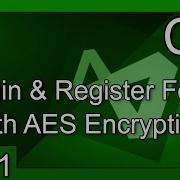Safest Login Form In C With AES Encryption Decryption Tutorial Part 1