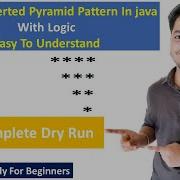 Star Pattern 7 How To Print Flipped Inverted Pyramid Pattern In Java Logic Dry Run Vs Code