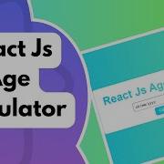 React Js Age Calculator Age Calculator React Js React Js Project For Befinners