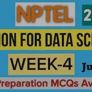Python For Data Science Week 4 Quiz Answers NPTEL 2025 Assignment Solutions