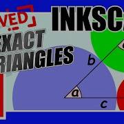 Exact Triangle Inkscape