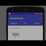 How To Create Tabbed Activity On Android