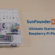 SunFounder Raspberry Pi Pico W Ultimate Starter Kit Kepler Kit