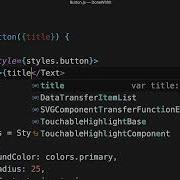 React Native Fundamentals 45 Building The Button Component By Mosh Hamedani