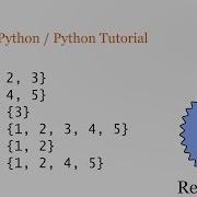 Sets Theory Of Python Python Tutorial