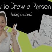 How To Draw People Using Shapes Art Lessons For Kids