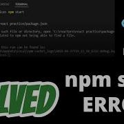 Npm Err Code Enoent React How To Fix Npm Start Not Working Error In React JS