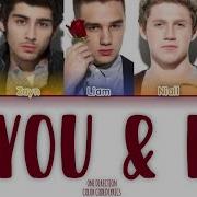 One Direction You I Color Coded Lyrics