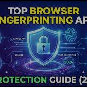 Top Browser Fingerprinting APIs And Protection Guide 2026
