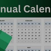 How To Make A Yearly Calendar In Excel