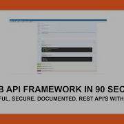DataFlex Web API Framework In 90 Seconds