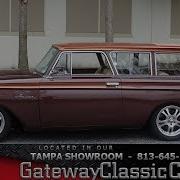 1108 TPA 1961 Rambler Wagon 343 CID V8 3 Speed Automatic