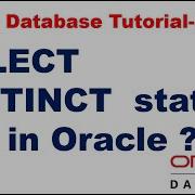 SELECT DISTINCT SQL Statement In Oracle Oracle Database Tutorial
