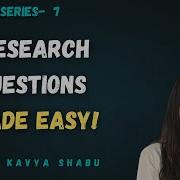 How To Draft Research Questions From A Problem Statement Step By Step Guide