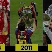 Mazzika UA ChampionsLeague Finali Di Champions Dal 2005 Al 2018 HD