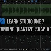 Изучите Studio One 7 Понимание квантования привязки и сетки