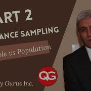 Acceptance Sampling Part 2 Sample Vs Population ASQ CQE