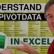 Excel Mastering GETPIVOTDATA Uncover Excel S Powerful Data Analysis Tool Episode 1127