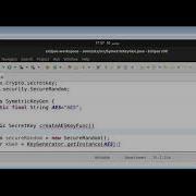 Symmetric Key Generation In Java