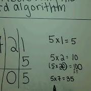 Using The Standard Algorithm To Multiply 4 Digit By 1 Digit Numbers