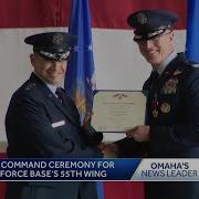 Change Of Command Ceremony Held For Offutt Air Force Base And The 55th Wing
