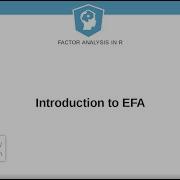 R Tutorial Introduction To EFA