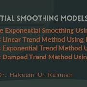 Exponential Smoothing Methods In R Simple Holt Holt Winters Forecasting