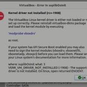 How To Fix Errors In Virtualbox Modprobe Vboxdrv Kernel Driver Not Installed