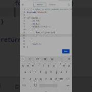 C Program To Print Numbers Pattern 14 Cprogramming Codingguru Shorts