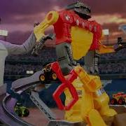 Monster Jam Smashbot Racetrack Smash And Bash