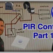 PIR Lighting Control Wiring Diagram Part 1