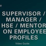 Supervisor Manager HSE Mentor On Employee Profiles Novara EHS Software