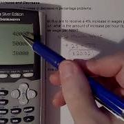 Percent Increase And Decrease Word Problems
