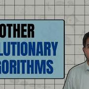 47 Other Evolutionary Algorithms Computational Systems Biology