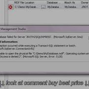 How To Open An MDF File Attach A Database In SQL Server